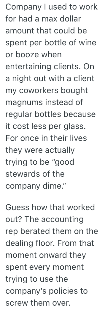 Screenshot 2025 06 13 at 11.04.39 AM Companys Accountant Told Them Not To Use Per Diem Money For Groceries, So They Went Out To Expensive Restaurants In New York City Every Night